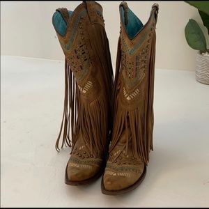 Corral fringe boots